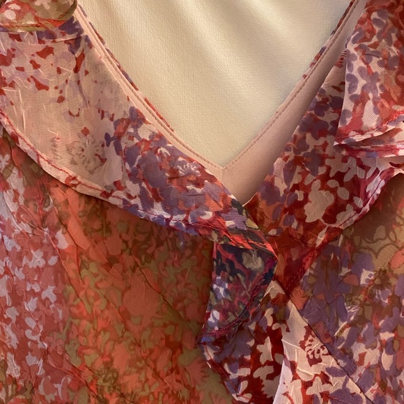 Pretty, Pink Slip-on Ruffled Dress - Picture 7 of 12